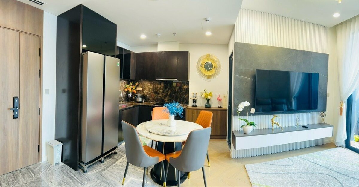 Căn hộ 2PN Lumiere Riverside giá 32 triệu full nội thất nhà đẹp