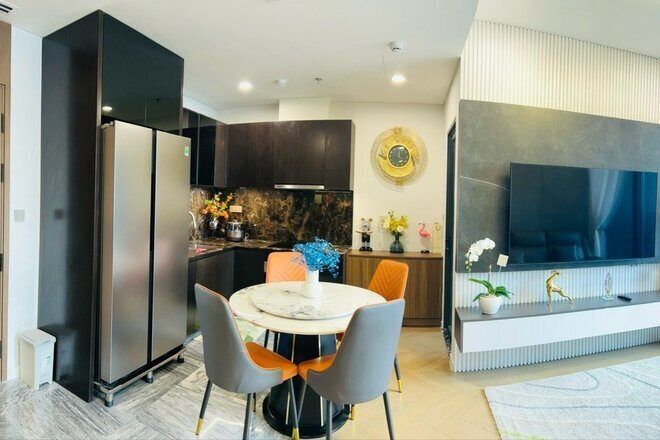 Căn hộ 2PN Lumiere Riverside giá 32 triệu full nội thất nhà đẹp