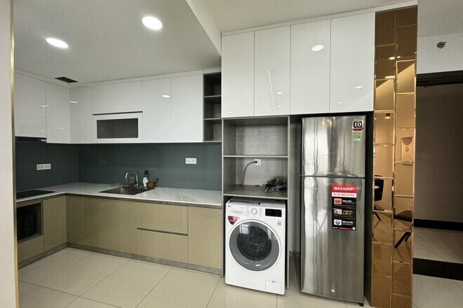 Cho thuê 1PN Nhà mới, giá 16 triệu bao phí view sông The Sun Avenue Quận 2