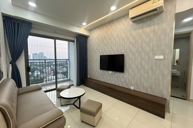 Cho thuê 1PN Nhà mới, giá 16 triệu bao phí view sông The Sun Avenue Quận 2