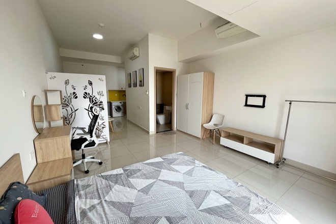Cho thuê căn hộ studio 40m2 có sẵn nội thất giá 10 triệu/tháng