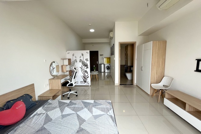 Cho thuê căn hộ studio 40m2 có sẵn nội thất giá 10 triệu/tháng