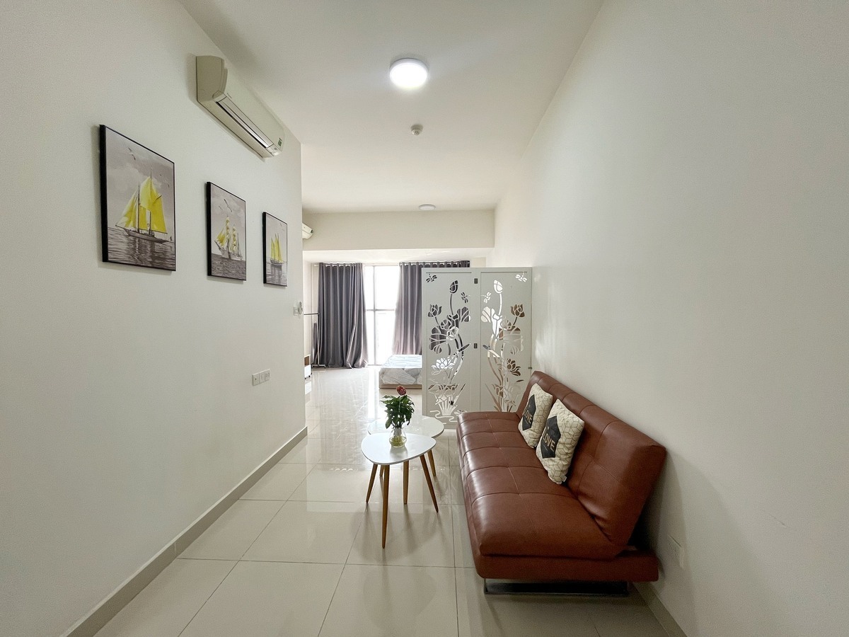 Cho thuê căn hộ studio 40m2 có sẵn nội thất giá 10 triệu/tháng