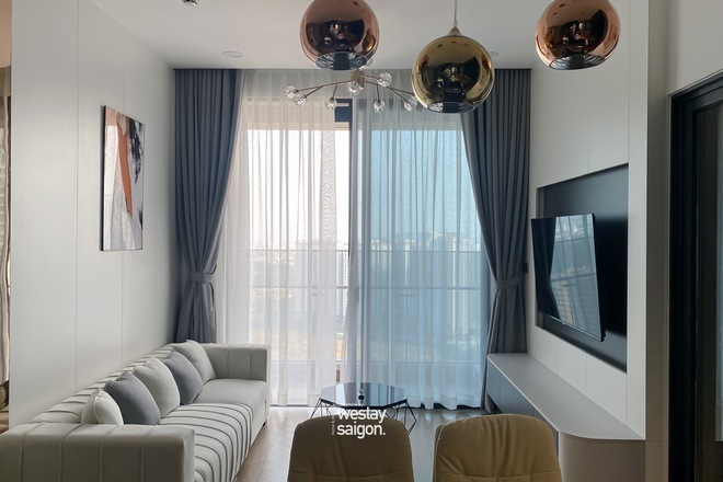 2 phòng ngủ full nội thất cao cấp giá 32 triệu 75m2 Lumiere Riverside