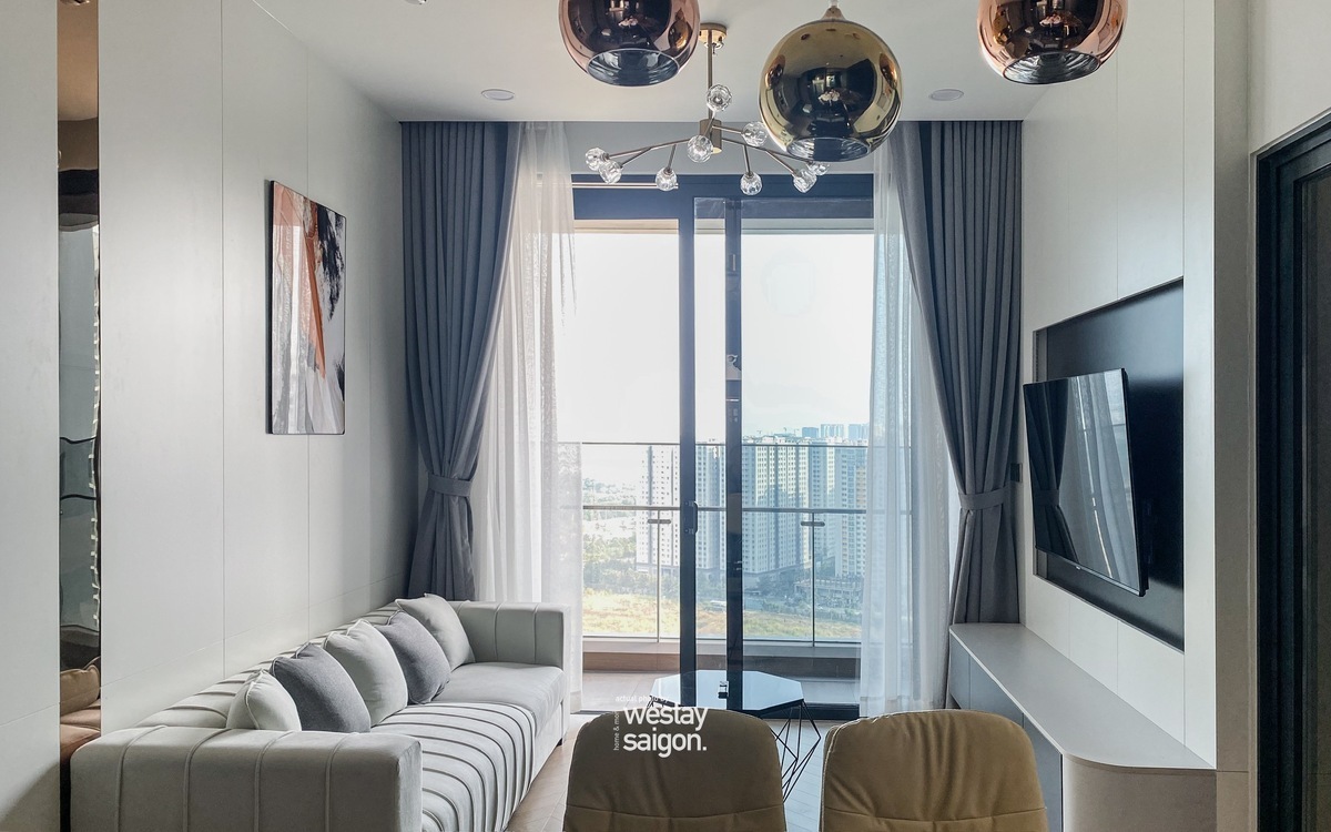 2 phòng ngủ full nội thất cao cấp giá 32 triệu 75m2 Lumiere Riverside