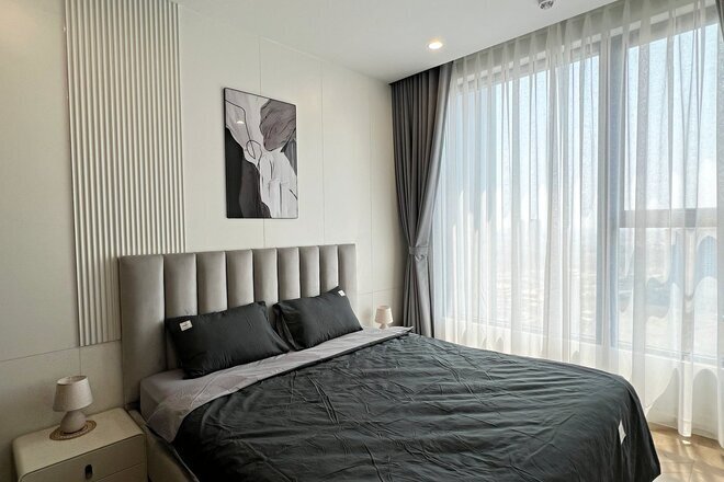 2 phòng ngủ full nội thất cao cấp giá 32 triệu 75m2 Lumiere Riverside