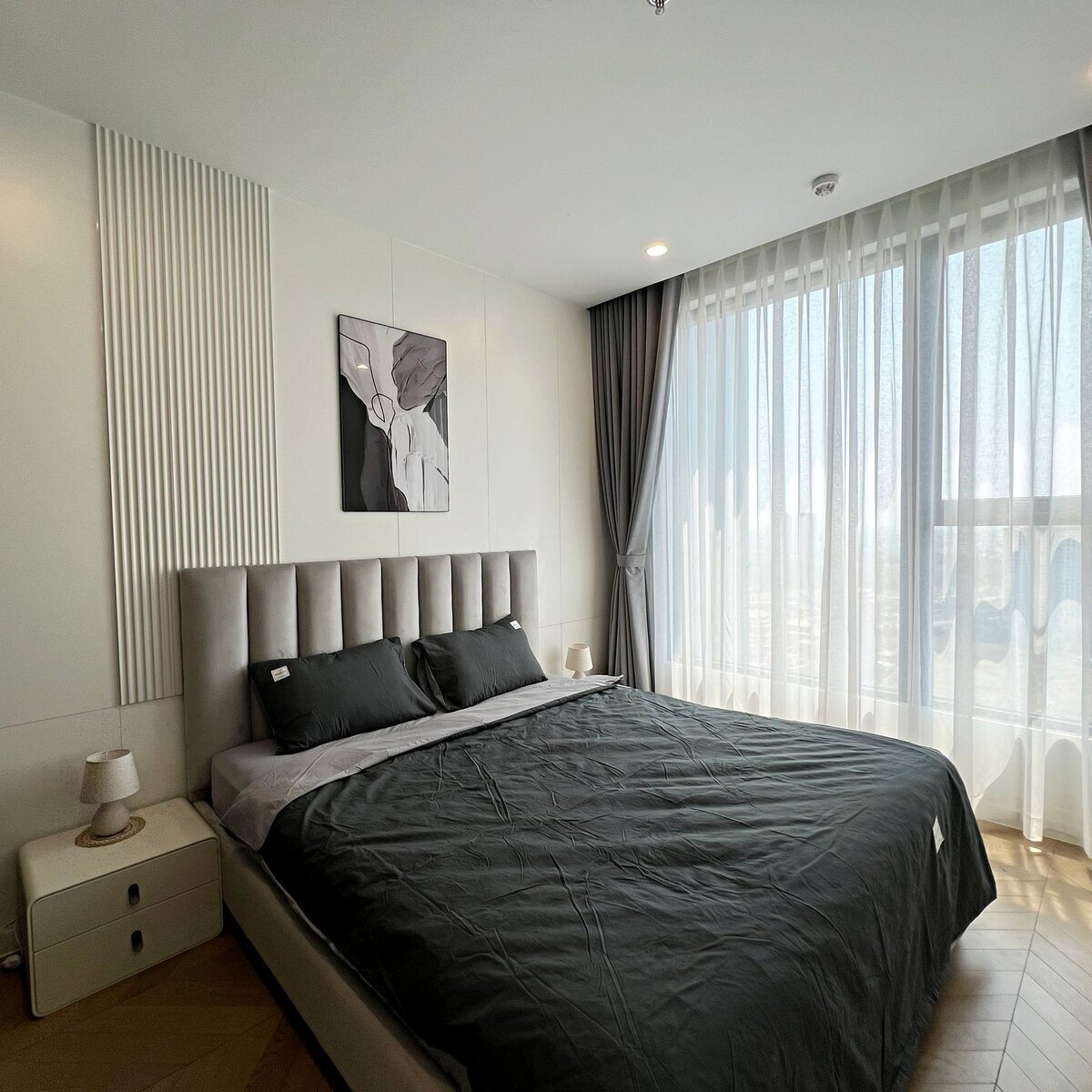 2 phòng ngủ full nội thất cao cấp giá 32 triệu 75m2 Lumiere Riverside