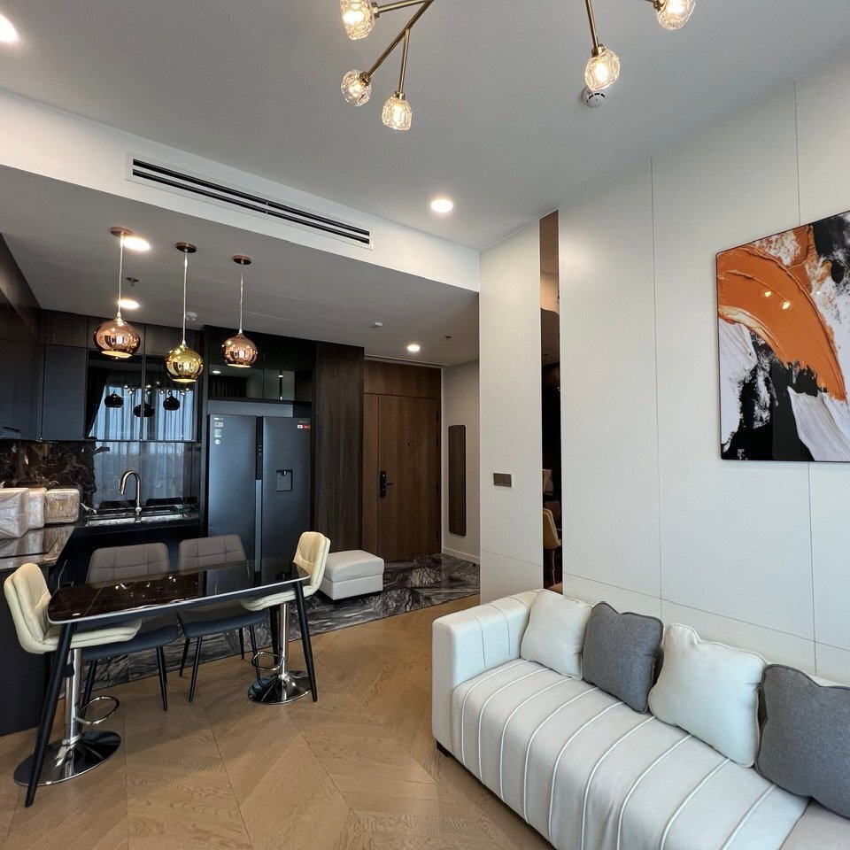 2 phòng ngủ full nội thất cao cấp giá 32 triệu 75m2 Lumiere Riverside