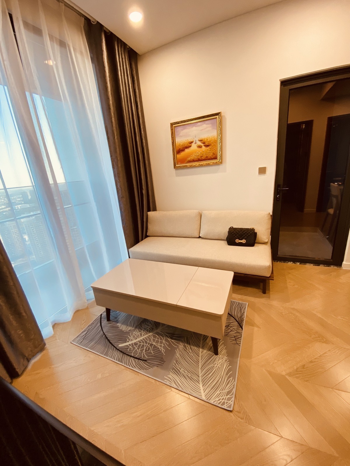 Lumiere Riverside cho thuê 1Pn full nội thất nhà đẹp 48m2 giá 25 triệu