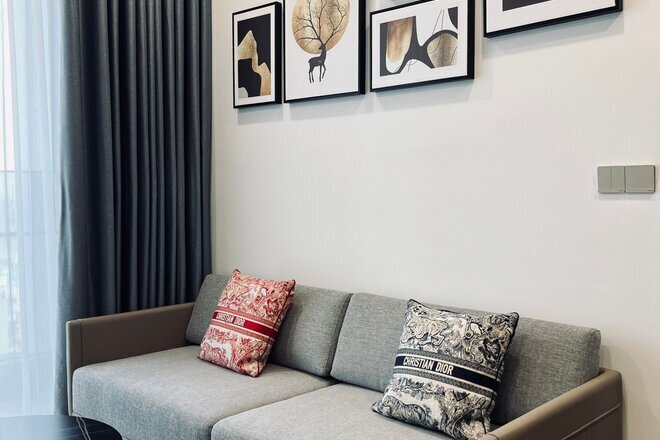 2 phòng ngủ full nội thất cao cấp giá 30 triệu 74m2 Lumiere Riverside