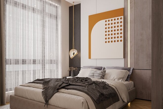 2 phòng ngủ full nội thất cao cấp giá 30 triệu 74m2 Lumiere Riverside