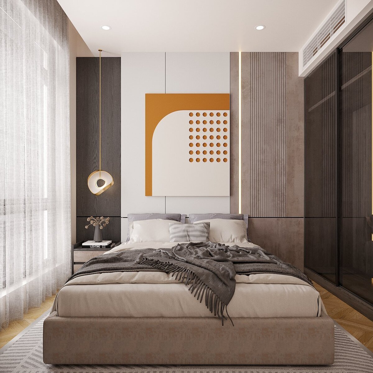 2 phòng ngủ full nội thất cao cấp giá 30 triệu 74m2 Lumiere Riverside