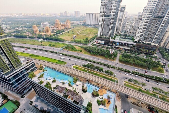 2Pn Lumiere Riverside cho thuê full nội thất tầng cao đẹp giá 32 triệu