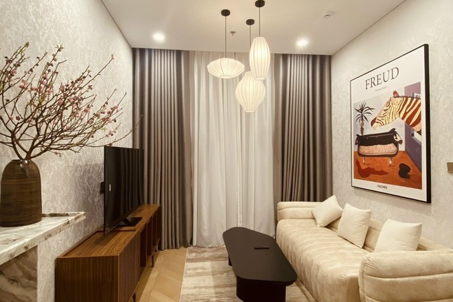 Lumiere Riverside cho thuê căn 2PN full nội thất cao cấp giá 32,2 triệu/tháng