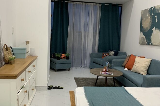 Cho thuê căn hộ studio 35m2 có sẵn nội thất giá 11 triệu/tháng