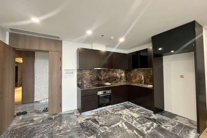 3 phòng ngủ nội thất cơ bản giá 33 triệu 95m2 Lumiere Riverside