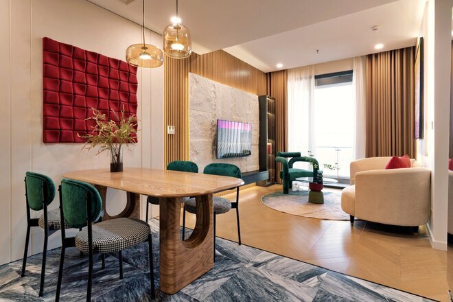 Lumiere Riverside cho thuê 3PN nhà mới tinh tươm giá 48 triệu 96m2