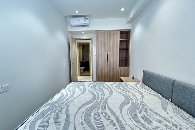 Căn hộ 2PN nhà mới 100% chưa qua sử dụng tone màu rất cuốn khách