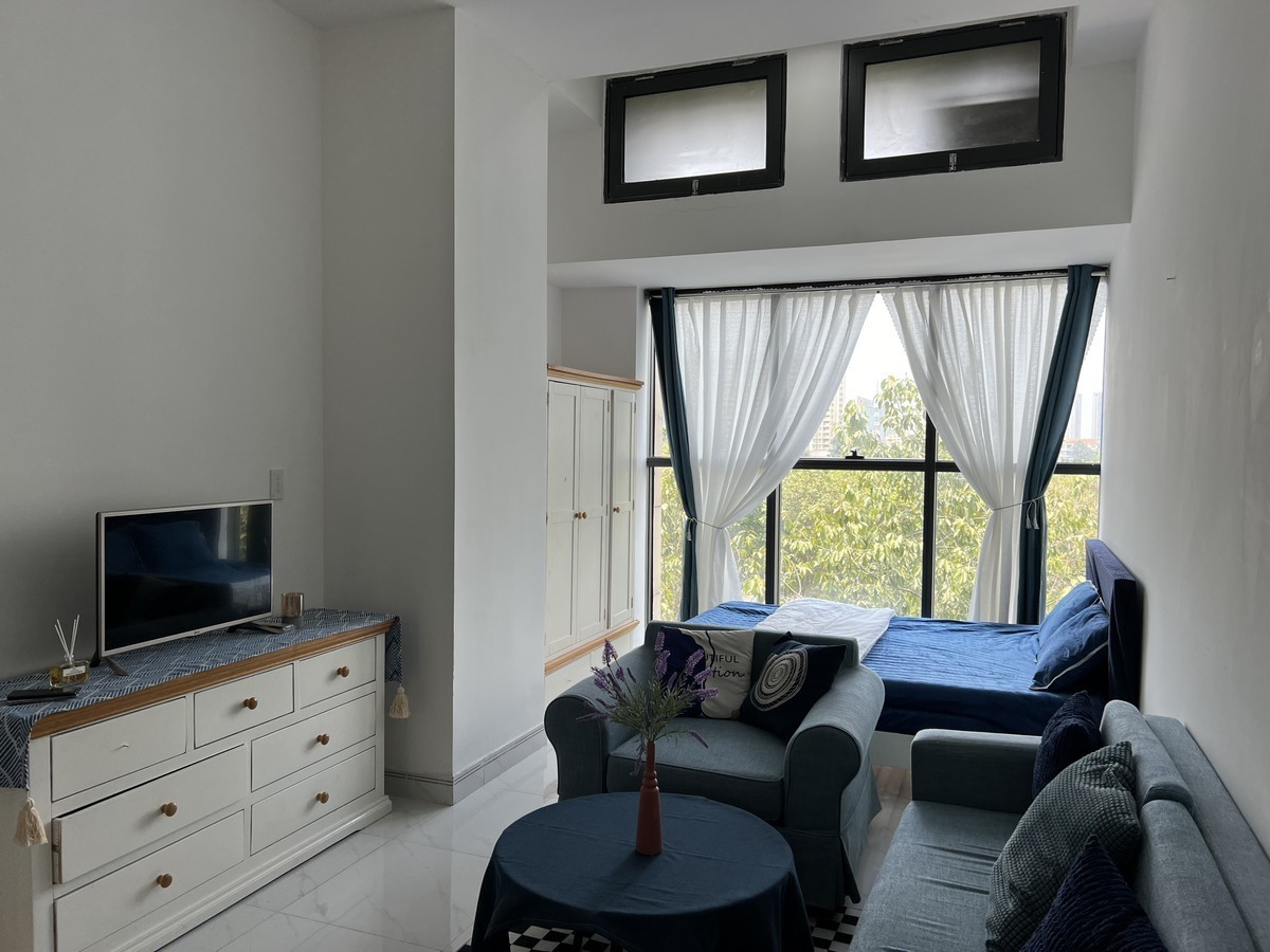 Cho thuê studio 35m2 có sẵn nội thất nhà đẹp giá 11 triệu