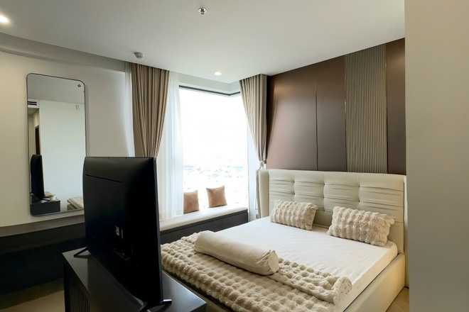 Cho thuê căn hộ 3pn Lumiere Riverside 48 triệu full nội thất 96m2