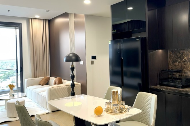 Cho thuê căn hộ 3pn Lumiere Riverside 48 triệu full nội thất 96m2