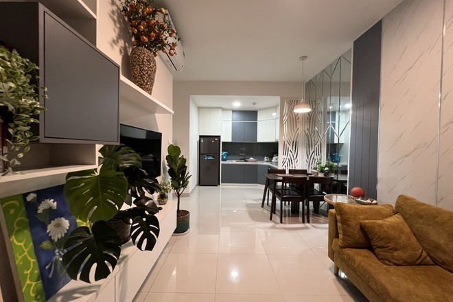 Bán căn hộ 2PN giá 4,9 tỷ all in đầy đủ nội thất 75m2 The Sun Avenue