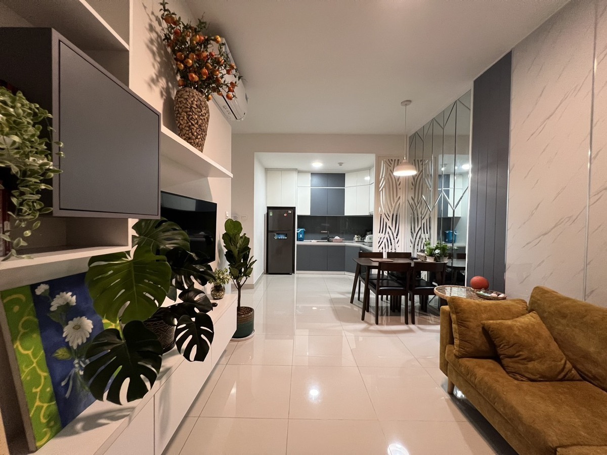 Bán căn hộ 2PN giá 4,9 tỷ all in đầy đủ nội thất 75m2 The Sun Avenue