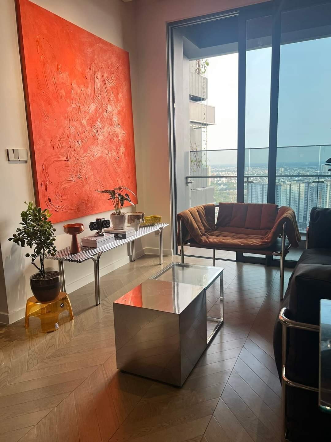 Căn hộ 2PN Lumiere Riverside 69m2 giá 35 triệu full nội thất nhà đẹp tầng cao