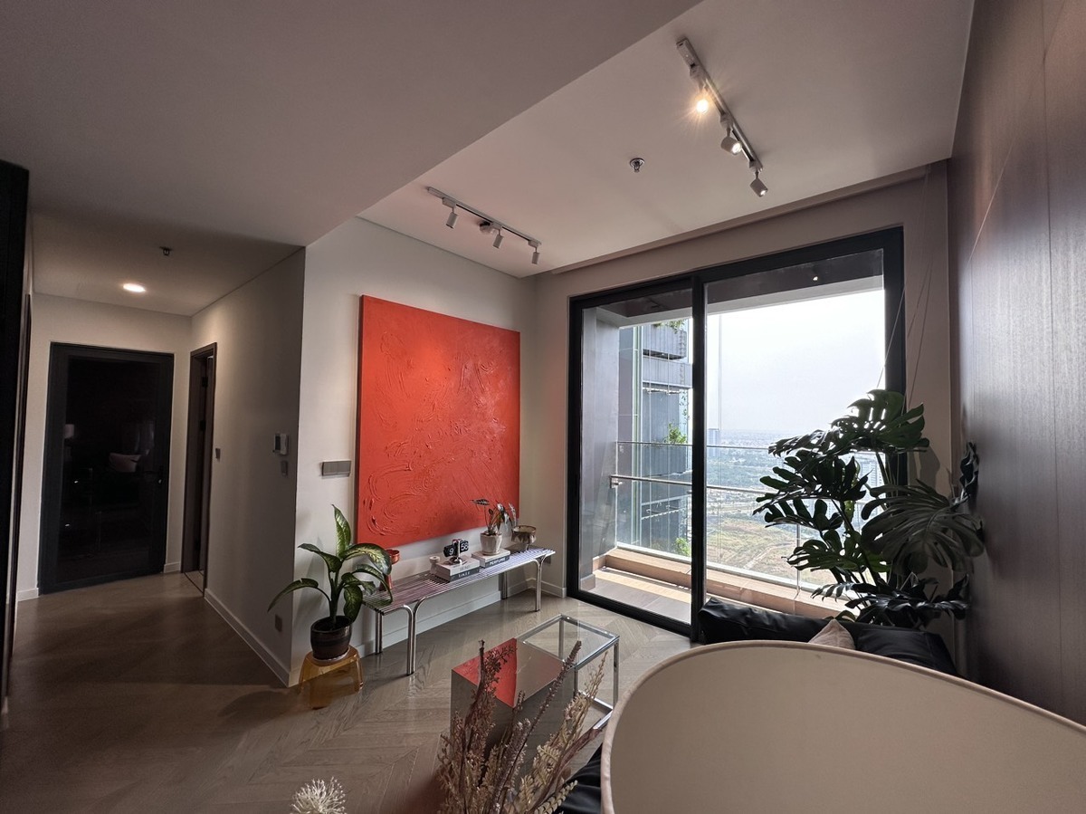 Căn hộ 2PN Lumiere Riverside 69m2 giá 35 triệu full nội thất nhà đẹp tầng cao