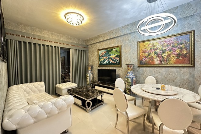 Cho thuê 3PN nội thất đầy đủ nhà đẹp lầu cao The Sun Avenue Quận 2