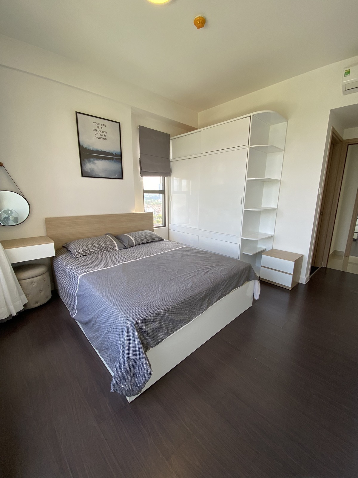 Cho thuê căn hộ 3pn full nội thất giá 20 triệu view thành phố căn góc