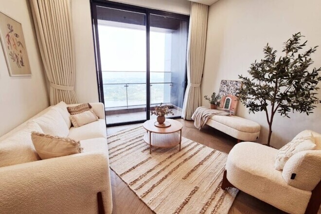 Lumiere Riverside cho thuê 3PN nhà mới View sông và landmark giá 55 triệu/tháng
