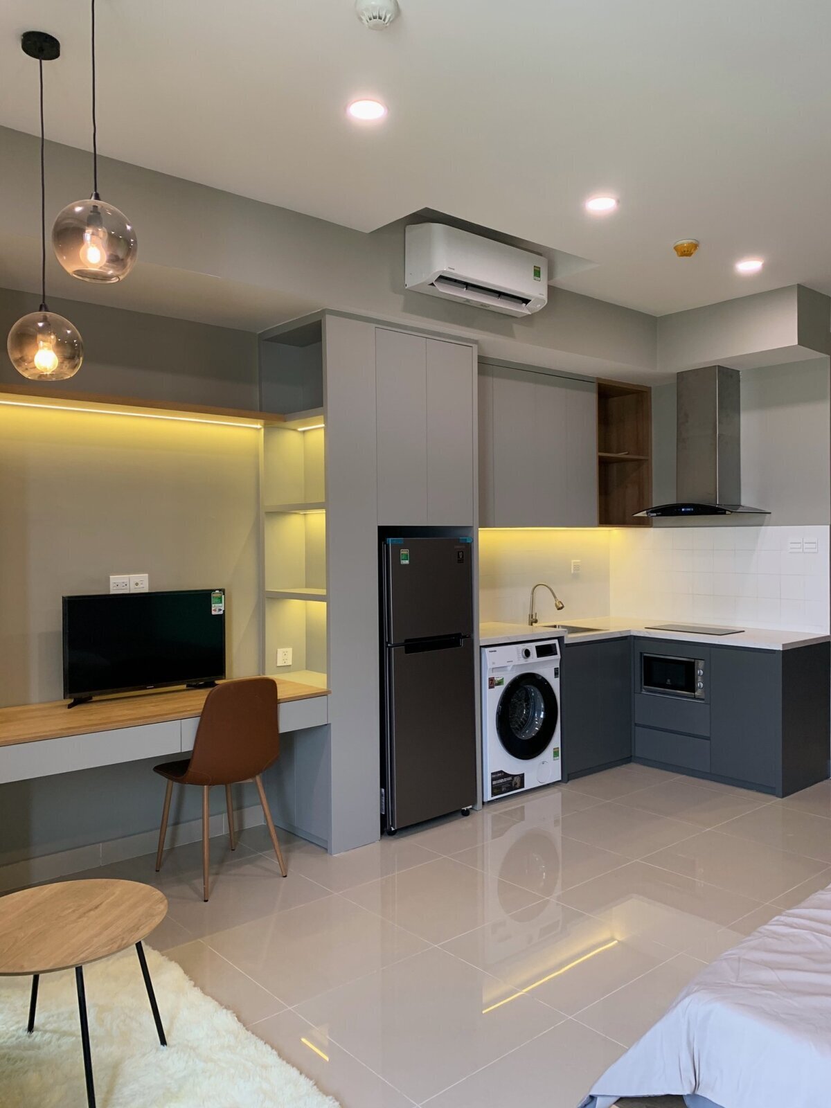 Cho thuê căn hộ Studio siêu đẹp, nhà mới Full nội thất The Sun Avenue Quận 2