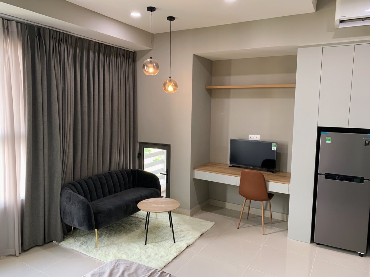 Cho thuê căn hộ Studio siêu đẹp, nhà mới Full nội thất The Sun Avenue Quận 2