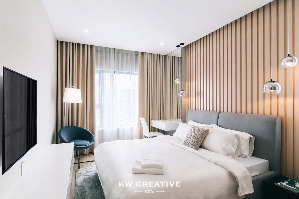 Bán căn hộ 2PN Decor nội thất siêu đẹp, thoáng mát view sông New City Thủ Thiêm