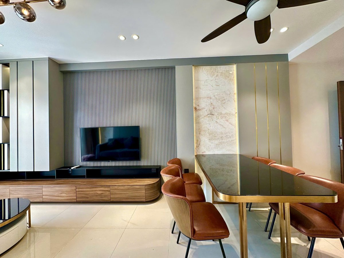 Cho thuê căn hộ 3PN Full nội thất 96m2 nhà đẹp The Sun Aveneue