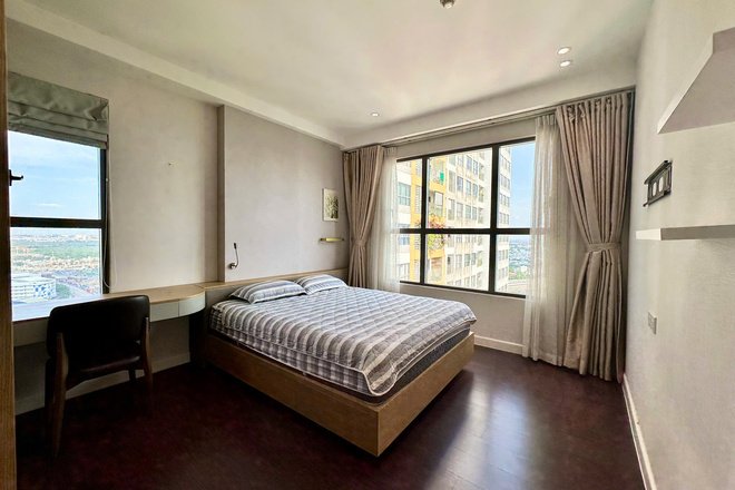 Cho thuê căn hộ 3PN Full nội thất 96m2 nhà đẹp The Sun Aveneue