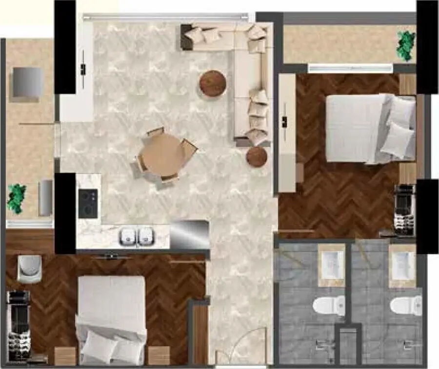 Thiết kế 77.10 m2