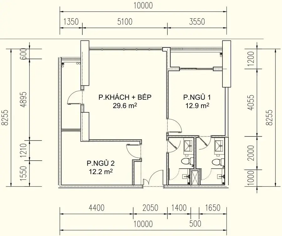 Thiết kế 77.10 m2
