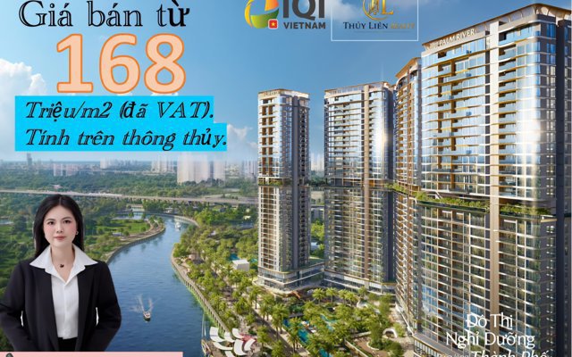 PALM RIVER - hội tụ đủ 03 yếu tố vàng của bất động sản tiềm năng.