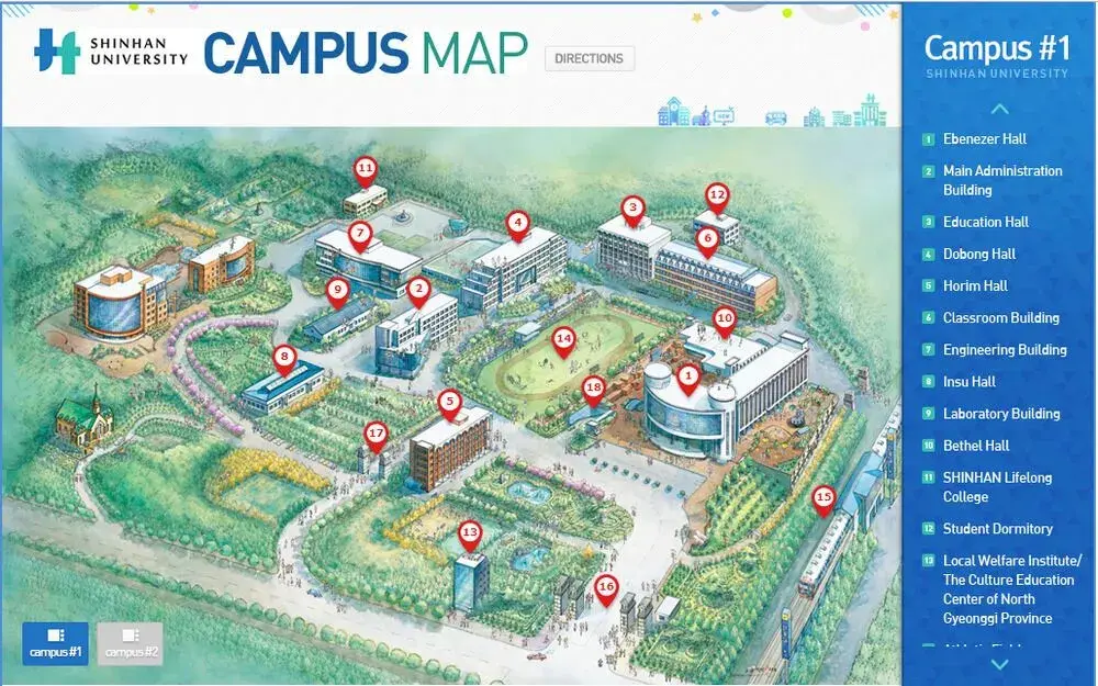 trường đại học shinhan hàn quốc