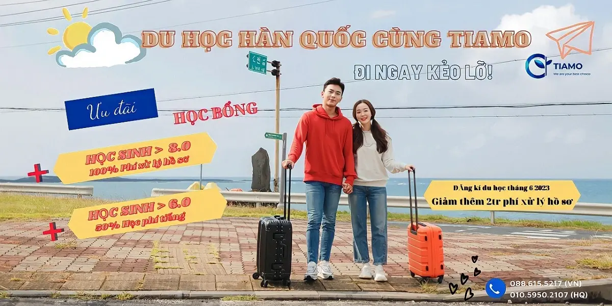Du học Hàn Quốc Tiamo