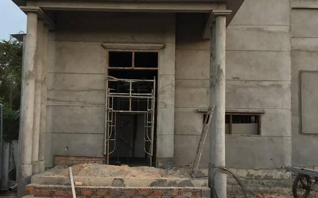 Công trình nhà ở anh Thức + chị Thuỷ 2017