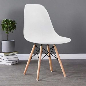 ghế eames không tay chân gỗ ag-07