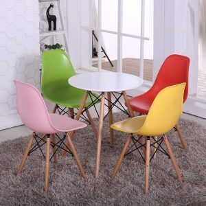 ghế eames không tay chân gỗ ag-07