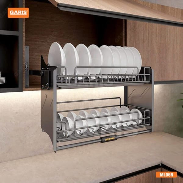 3.giá bát đĩa nâng hạ gl06c