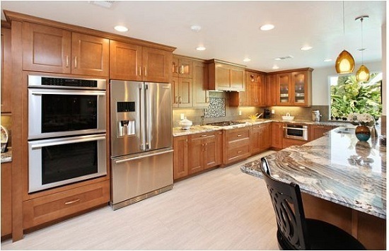 30 mẫu tủ bếp đẹp hình chữ l hiện đại nhất xu hướng năm 2024