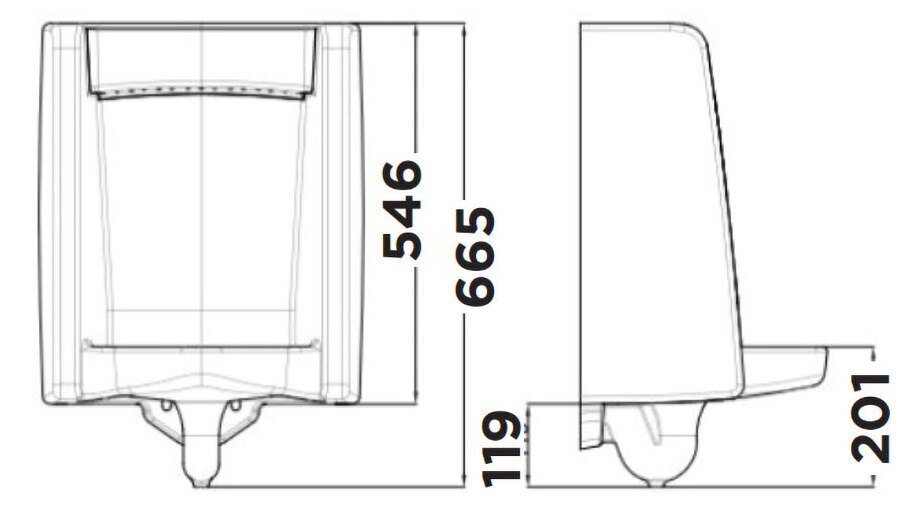 bồn tiểu nam american standard wp-6591b treo tường cấp âm