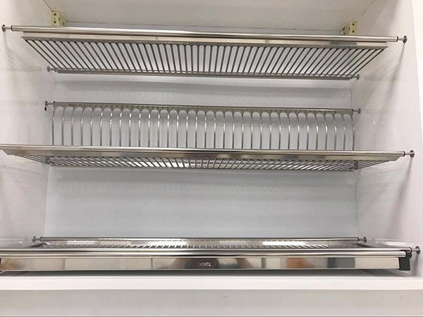 4. giá để bát đĩa inox 3 tầng cố định gb07e