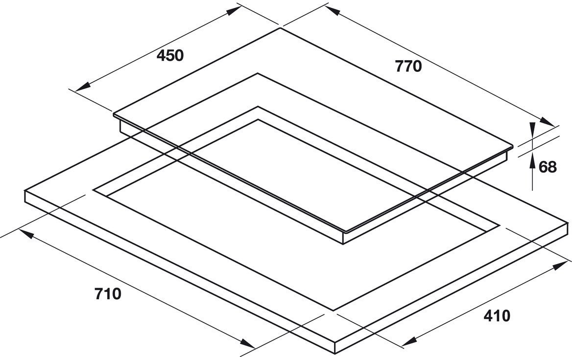 bếp từ hafele hc-i772d 536.61.645 2 vùng nấu